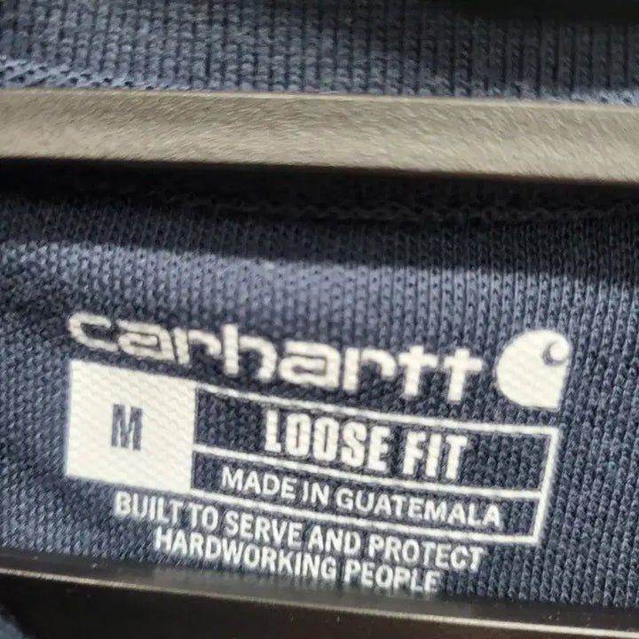[BUNJANG] Carhartt Navy Pocket Polo Shirt / 칼하트 네이비 반팔 포켓 폴로티 가슴55 기장70