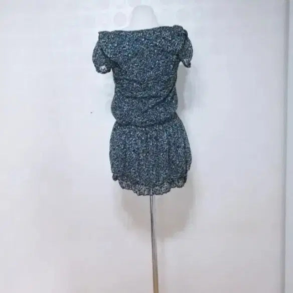 [BUNJANG] Aerobic Dance Sportswear - Navy Chiffon / S사이즈 에어로빅 댄스복 스포츠 라틴 줌바