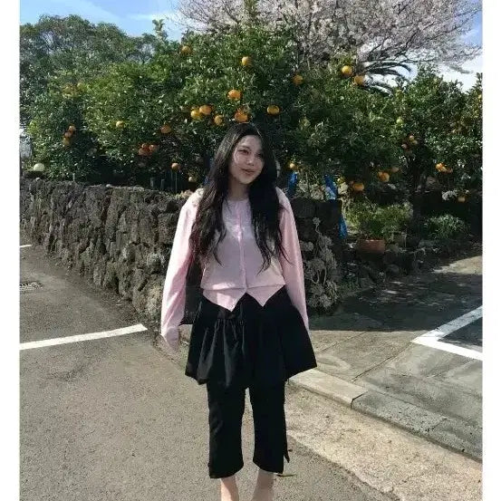[BUNJANG] DAISY TWELVE Marie Capri Pants / 데이지투엘 마리 스판 카프리 팬츠 새상품