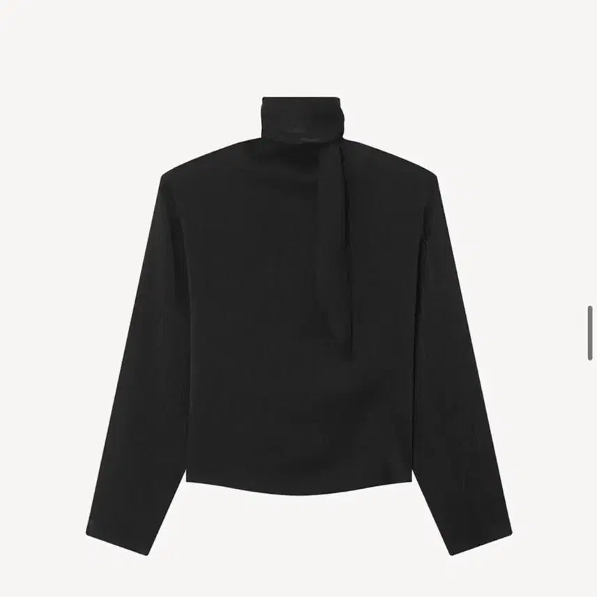 [BUNJANG] Ivory &amp; Black Tie Blouse Set / 아이보리 &amp; 블랙 넥타이 블라우스 2종 FREE