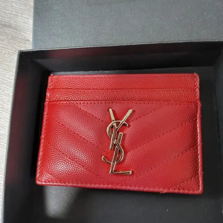 [BUNJANG] Saint Laurent Card Holder / 생로랑카드지갑