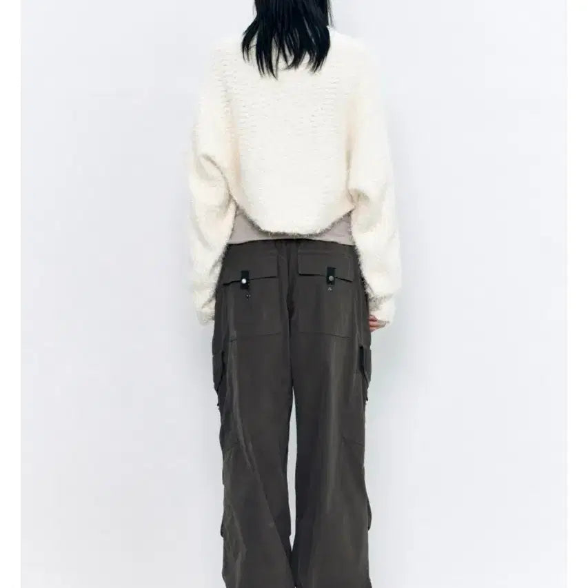[BUNJANG] Insa Ilence Boucle Bolero Cardigan / 인사일런스 부클 볼레로 가디건