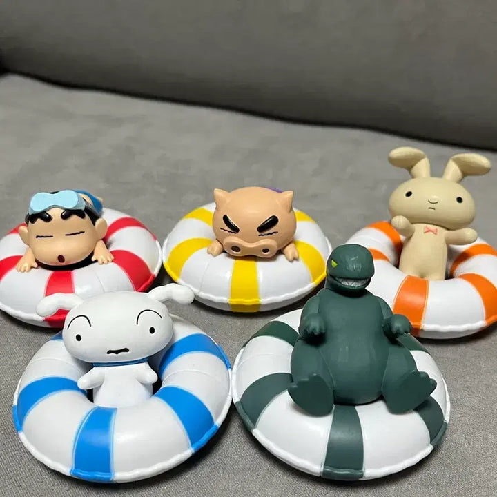[BUNJANG] Crayon Shin-chan Floating Puka Puka Figure Gacha / 짱구 튜브 둥둥 푸카푸카 피규어 가챠