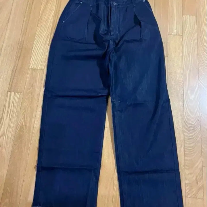 [BUNJANG] Beslow One-Tuck Banding Denim-Like Pants Size 34 / [34] 비슬로우 원턱 밴딩 데님 라이크팬츠