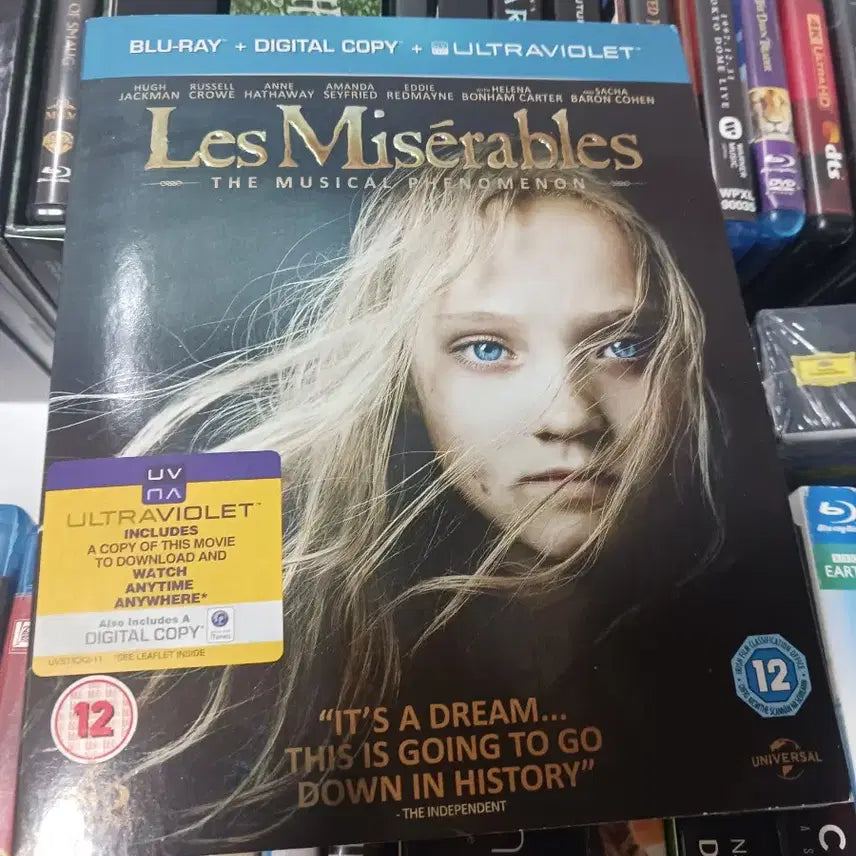 [BUNJANG] Les Misérables Blu-ray / 블루레이 레미제라블