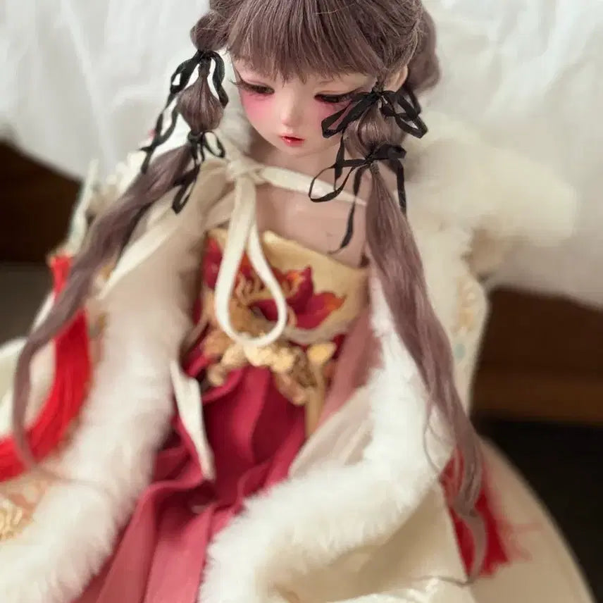 [BUNJANG] D.O.I. Ungeumgak MSD Doll Outfit Set / 구체관절인형 해외제 도우인 운금각 msd 의상+가발