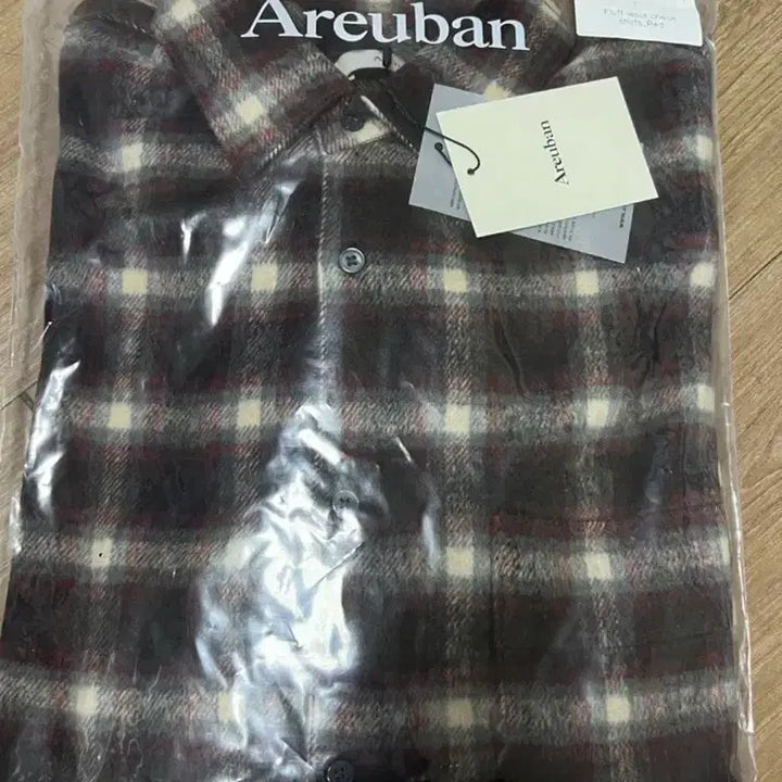 [BUNJANG] Arban Fluff Wool Check Shirt (Red) / [1] 아르반 플러프 울 체크 셔츠(레드)