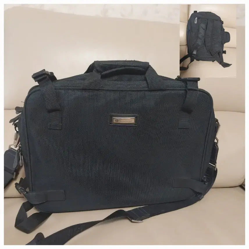 [BUNJANG] Brentwood Backpack/Briefcase Laptop/Document Bag / 브렌트우드 백팩 겸용 브리프케이스 노트북/서류가방