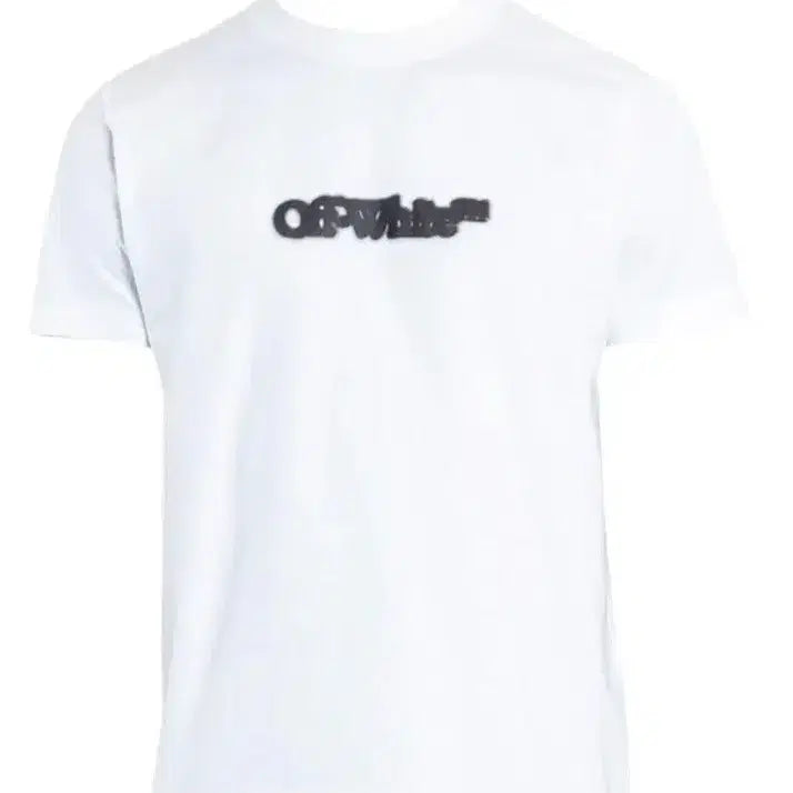 [BUNJANG] Off-White White Short Sleeve T-shirt / Off-White 오프화이트 화이트 반팔 티셔츠