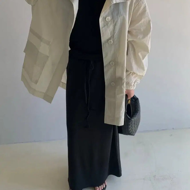[BUNJANG] MaybeBaby Zoydbebe Beige Blouse / 메이비베이비 조이드비비에