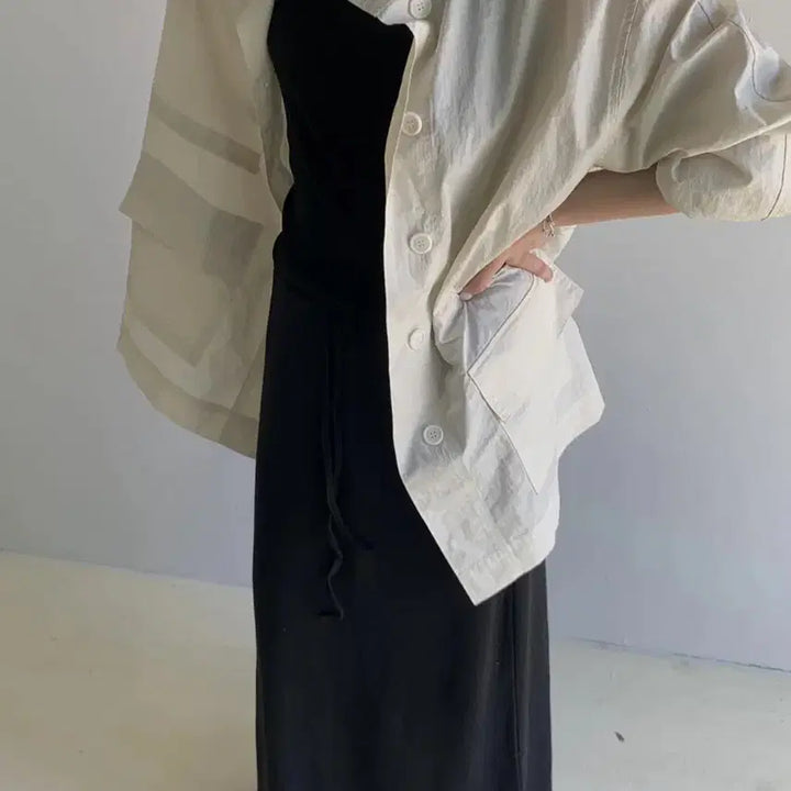 [BUNJANG] MaybeBaby Zoydbebe Beige Blouse / 메이비베이비 조이드비비에