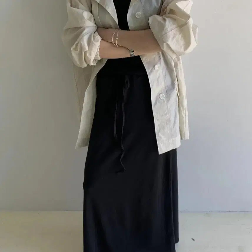 [BUNJANG] MaybeBaby Zoydbebe Beige Blouse / 메이비베이비 조이드비비에
