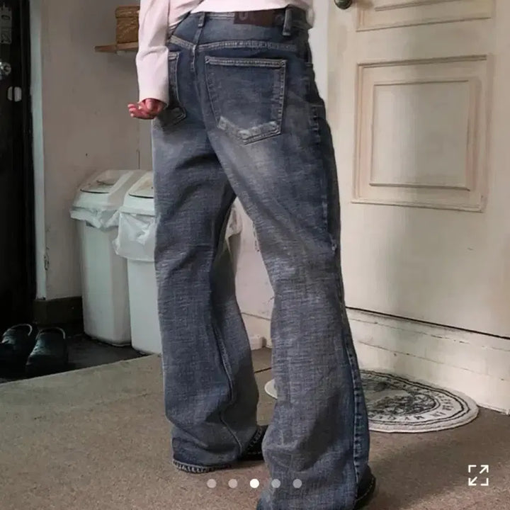[BUNJANG] Boy Flare Denim Jeans / 보이 플레어 데님 진