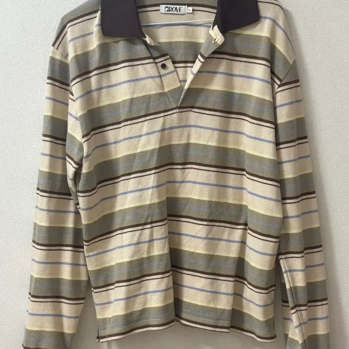 [BUNJANG] GROVE Stripe Shirt / 그로브 스토어 스트라이프 셔츠