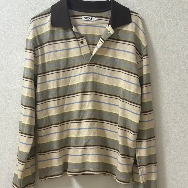 [BUNJANG] GROVE Stripe Shirt / 그로브 스토어 스트라이프 셔츠