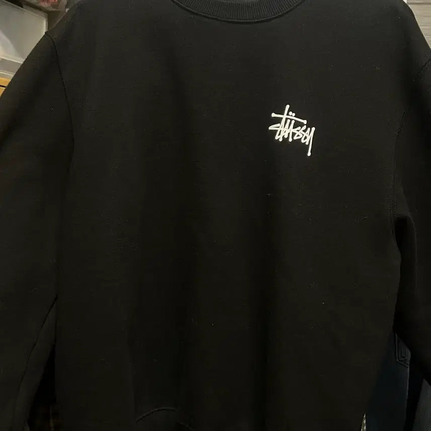 [BUNJANG] Stussy Basic Logo Sweatshirt / 스투시 맨투맨