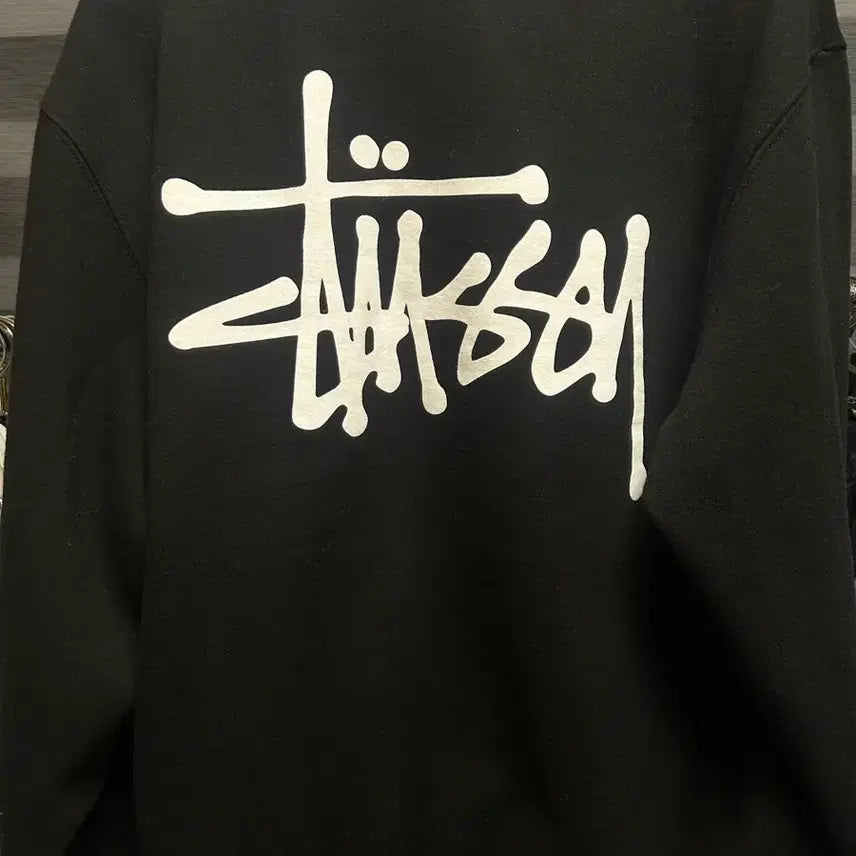 [BUNJANG] Stussy Basic Logo Sweatshirt / 스투시 맨투맨