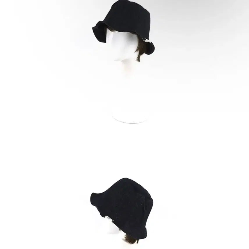[BUNJANG] Denim Black Bucket Hat / 데님 흑청 버킷햇