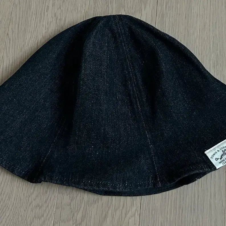 [BUNJANG] Denim Black Bucket Hat / 데님 흑청 버킷햇