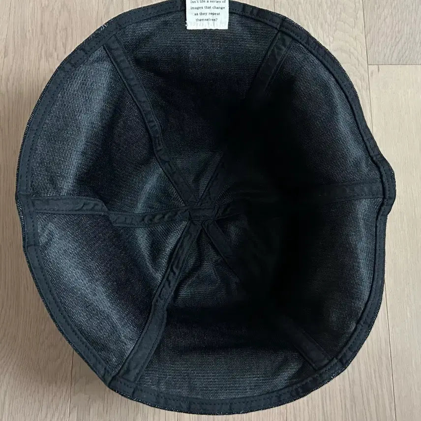 [BUNJANG] Denim Black Bucket Hat / 데님 흑청 버킷햇