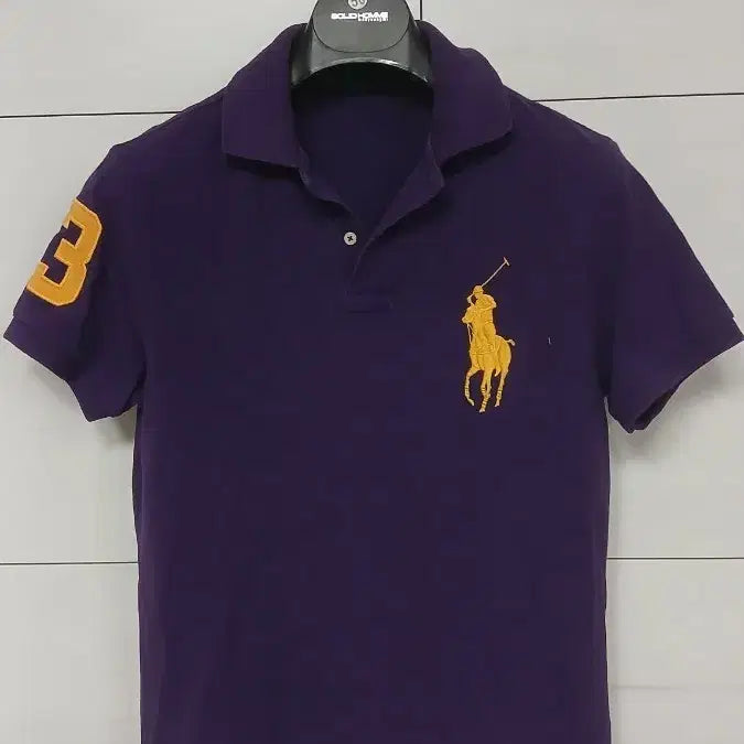 [BUNJANG] Polo Ralph Lauren Custom Fit Big Pony T-Shirt Size S / 폴로 랄프로렌 커스텀핏 빅포니 S사이즈 퍼플