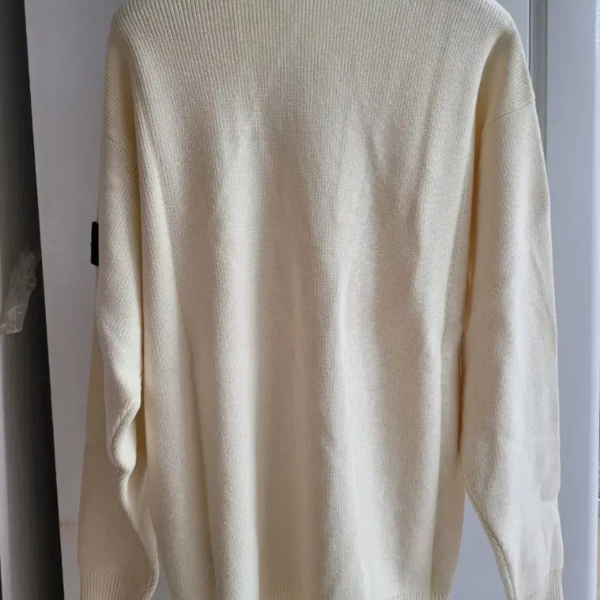 [BUNJANG] Stone Island 26SS Organic Cotton Cardigan Ivory / 새상품 클래식의 진화, 26SS 스톤아일랜드 오가닉 코튼 가디건 아이보리