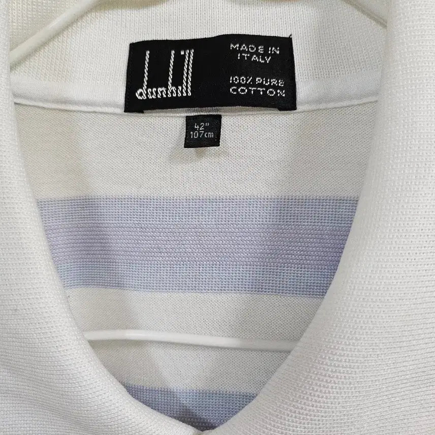 [BUNJANG] Dunhill Polo Shirt / 새제품)던힐 반팔 카라티105