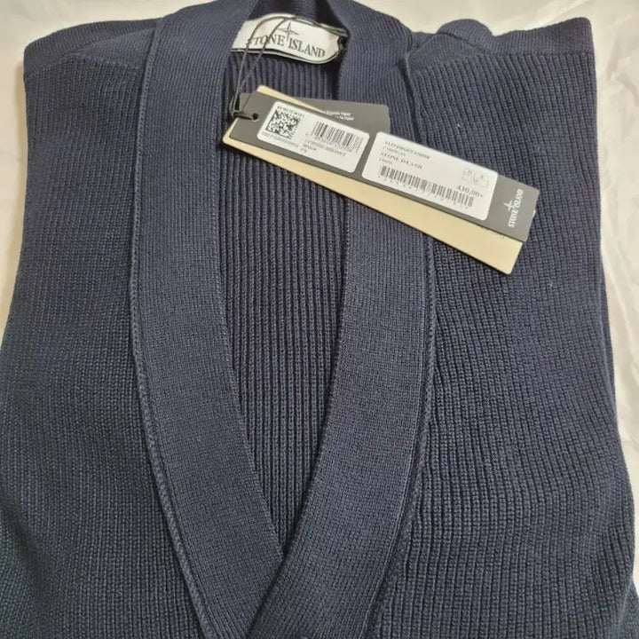 [BUNJANG] Stone Island 26SS Organic Cotton Cardigan Navy / [새상품 클래식의 진화, 26SS 스톤아일랜드 오가닉 코튼 가디건 네이비