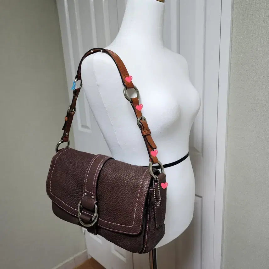 [BUNJANG] Coach Leather Shoulder Bag / 