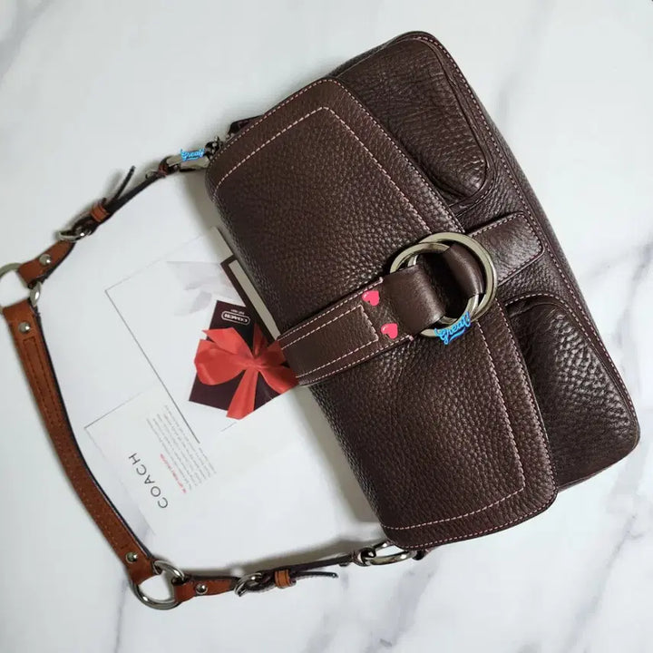 [BUNJANG] Coach Leather Shoulder Bag / 