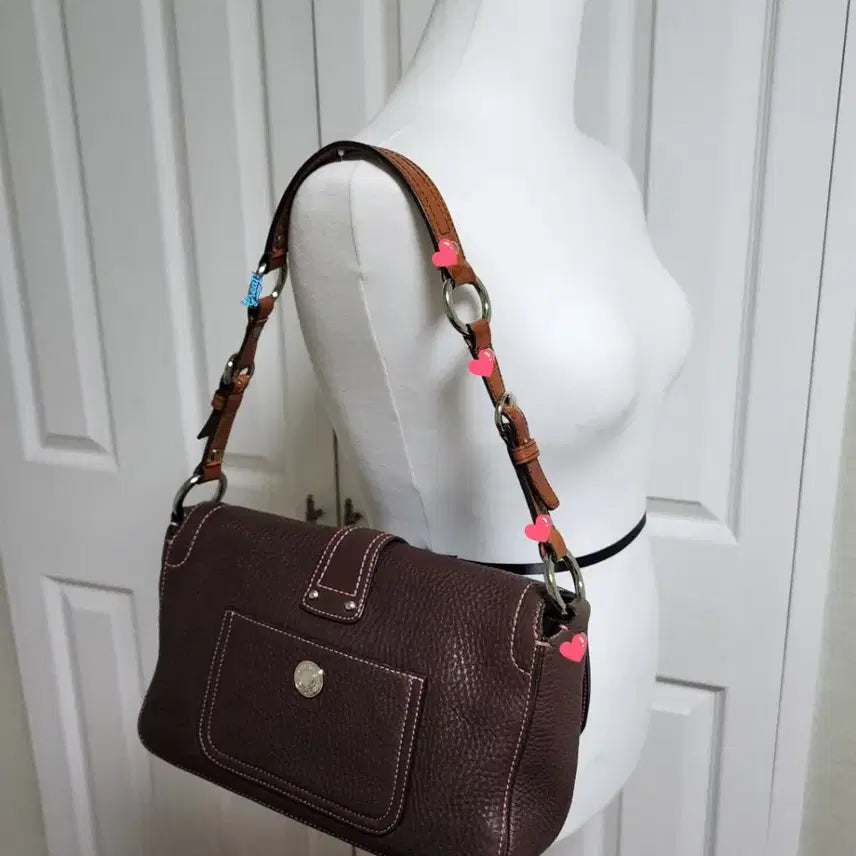 [BUNJANG] Coach Leather Shoulder Bag / 