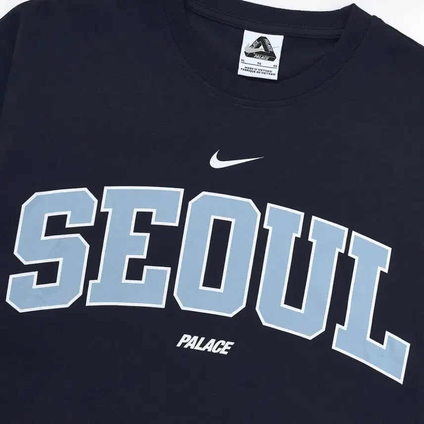 [BUNJANG] Palace x Nike Shop T-Shirt Navy / 팔라스 x 나이키 샵 티셔츠 압구정 네이비 [L]