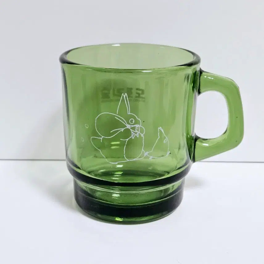 [SOLD OUT] 지브리 도토리숲 온라인 5주년 기념 한정 유리 머그컵