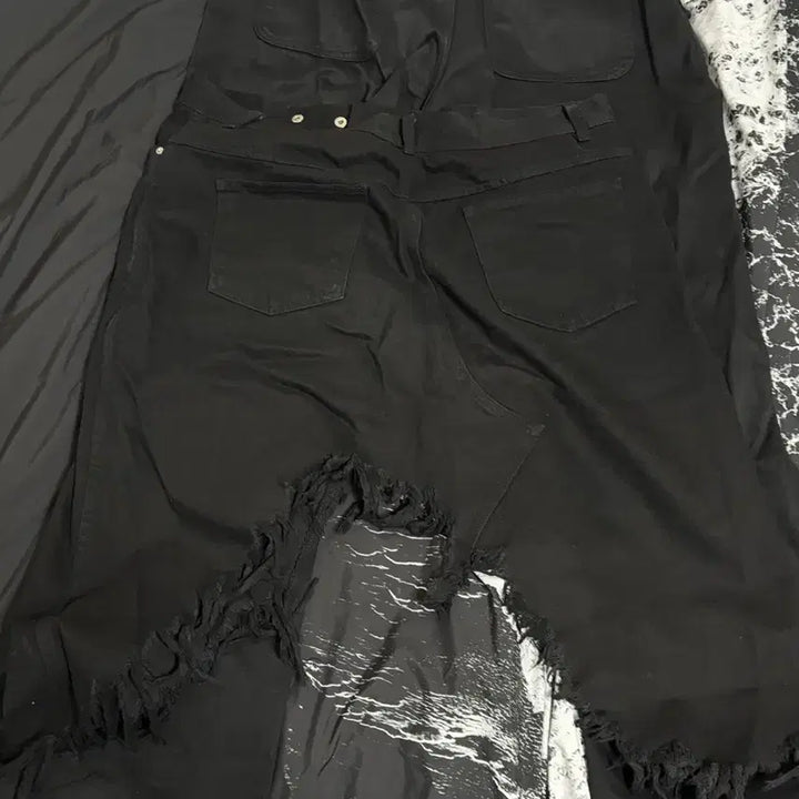 [BUNJANG] Computer Format Skirt Trousers Black / Xl) 컴퓨터 포맷 스커트 트라우져 블랙
