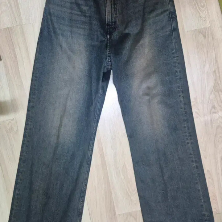 [BUNJANG] Bellier Mid Wide Vintage Indigo Jeans (30/30) / 벨리에 미드와이드 빈티지인디고 30/30
