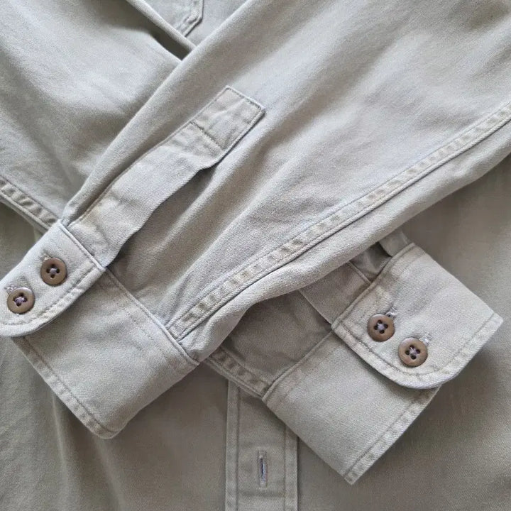 [BUNJANG] RRL Twill Work Shirt (Faded Tan) / RRL 트윌 워크셔츠(페이티드탠색상)