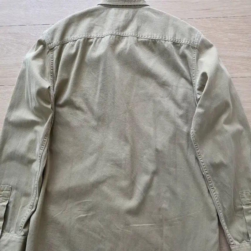 [BUNJANG] RRL Twill Work Shirt (Faded Tan) / RRL 트윌 워크셔츠(페이티드탠색상)