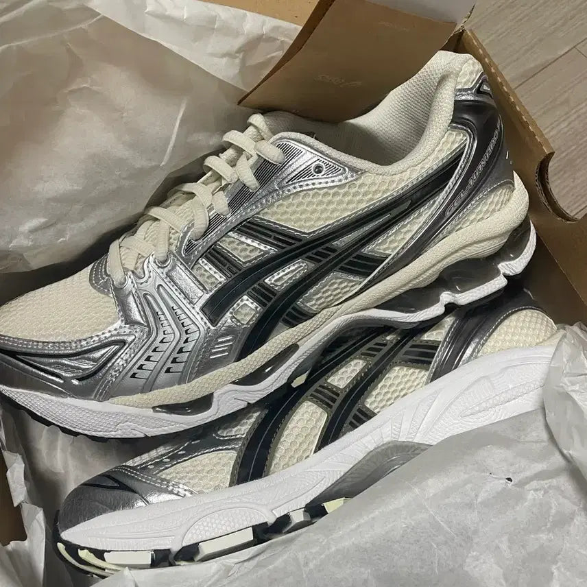 [BUNJANG] Asics Gel Kayano 14 Cream Black Sneakers / (250)아식스 젤 카야노 14 크림 블랙 크블