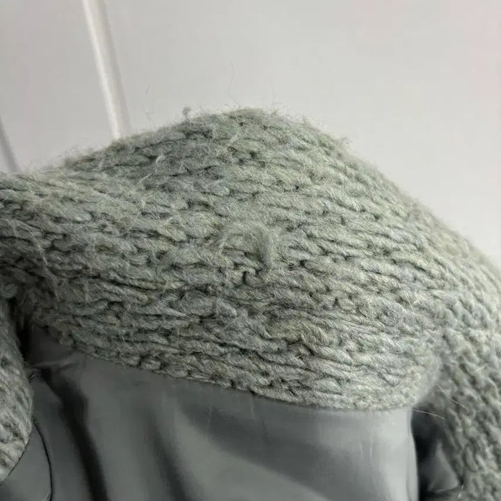 [BUNJANG] Solid Homme Wool Blend Knit Coat / 솔리드 옴므 울 블랜드 니트 코트
