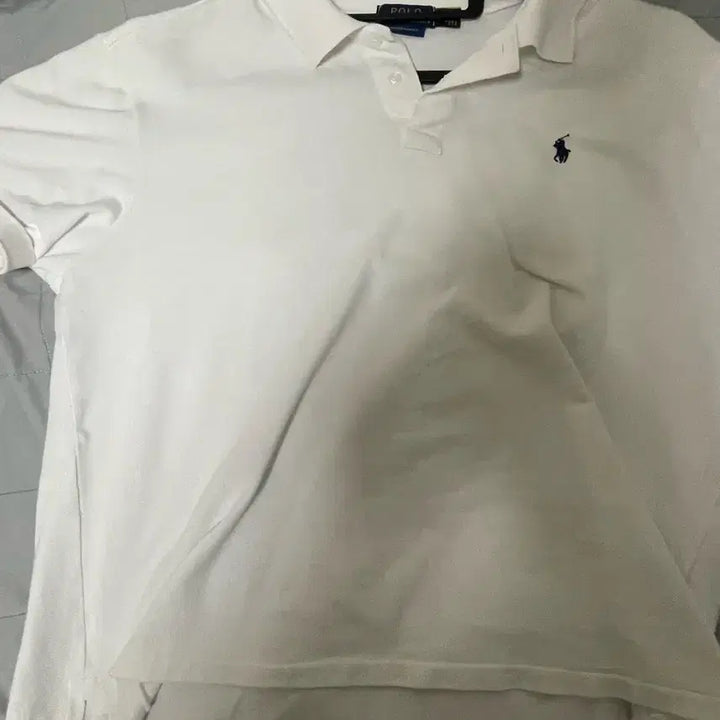 [BUNJANG] Polo Ralph Lauren White Polo Shirt / 폴로 랄프로렌 화이트 카라티