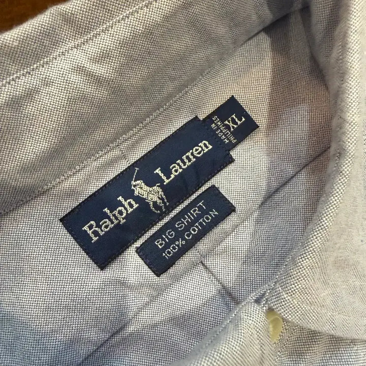 [SOLD OUT] 빈티지 polo 폴로 랄프로렌 빅셔츠 XL