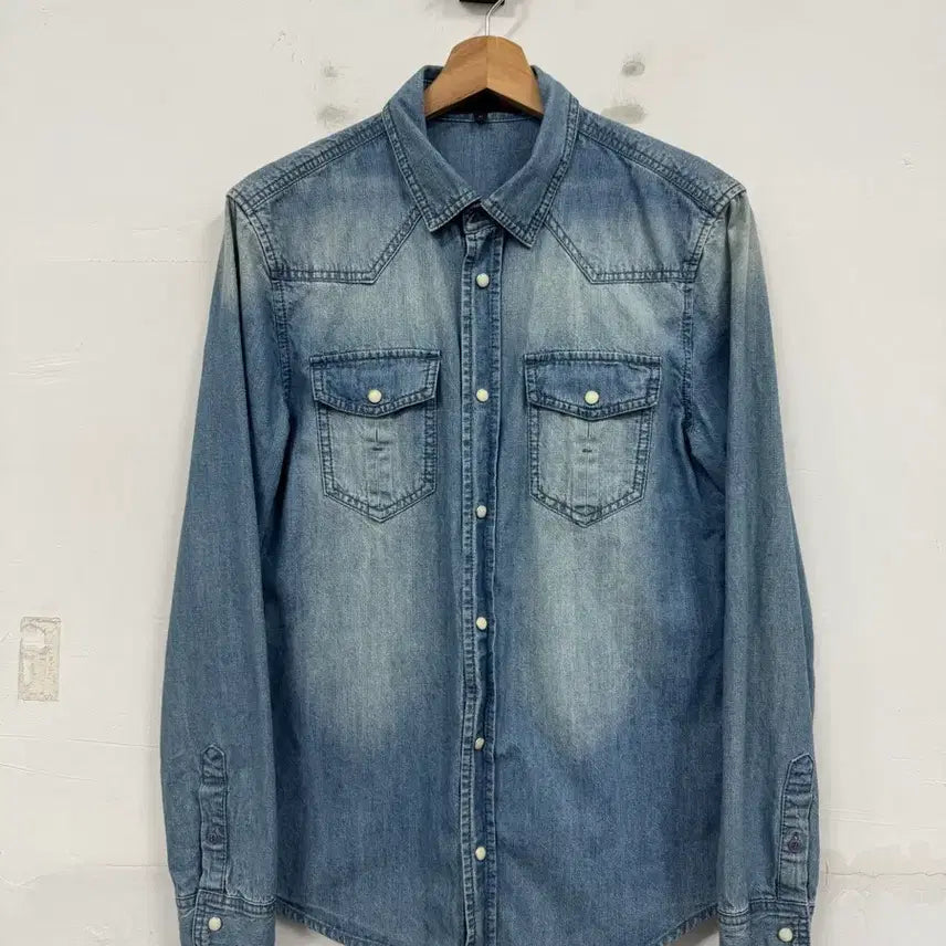 [BUNJANG] Guess Western Denim Shirt / (95)게스 웨스턴 데님셔츠