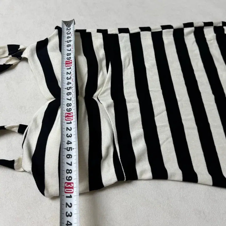 [BUNJANG] Moncler Striped Knit Long Dress / 몽클레르 스트라이프 니트 롱 원피스