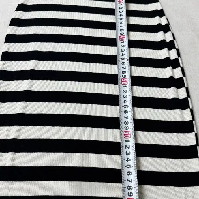 [BUNJANG] Moncler Striped Knit Long Dress / 몽클레르 스트라이프 니트 롱 원피스