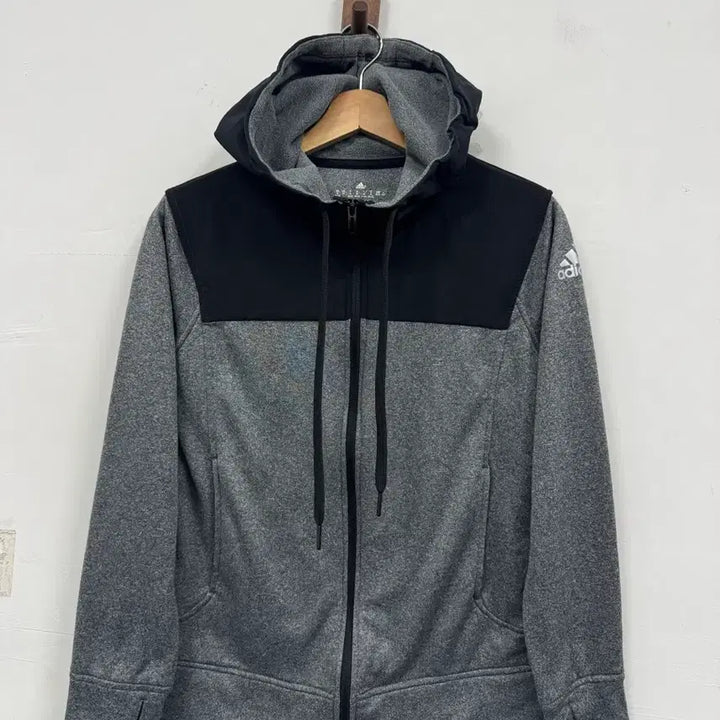 [BUNJANG] Adidas Fleece Lined Zip-Up Hoodie / (M)아디다스 기모 후드집업