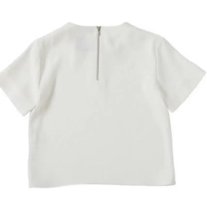 [BUNJANG] Lucky Chouette White Short Sleeve Blouse / 럭키슈에뜨 화이트 반팔 블라우스