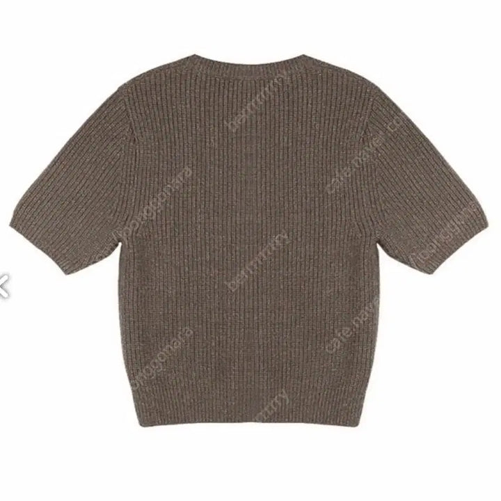 [BUNJANG] Venumant Cocoa Knit Short Sleeve / 베뉴먼트 니트반팔 코코아