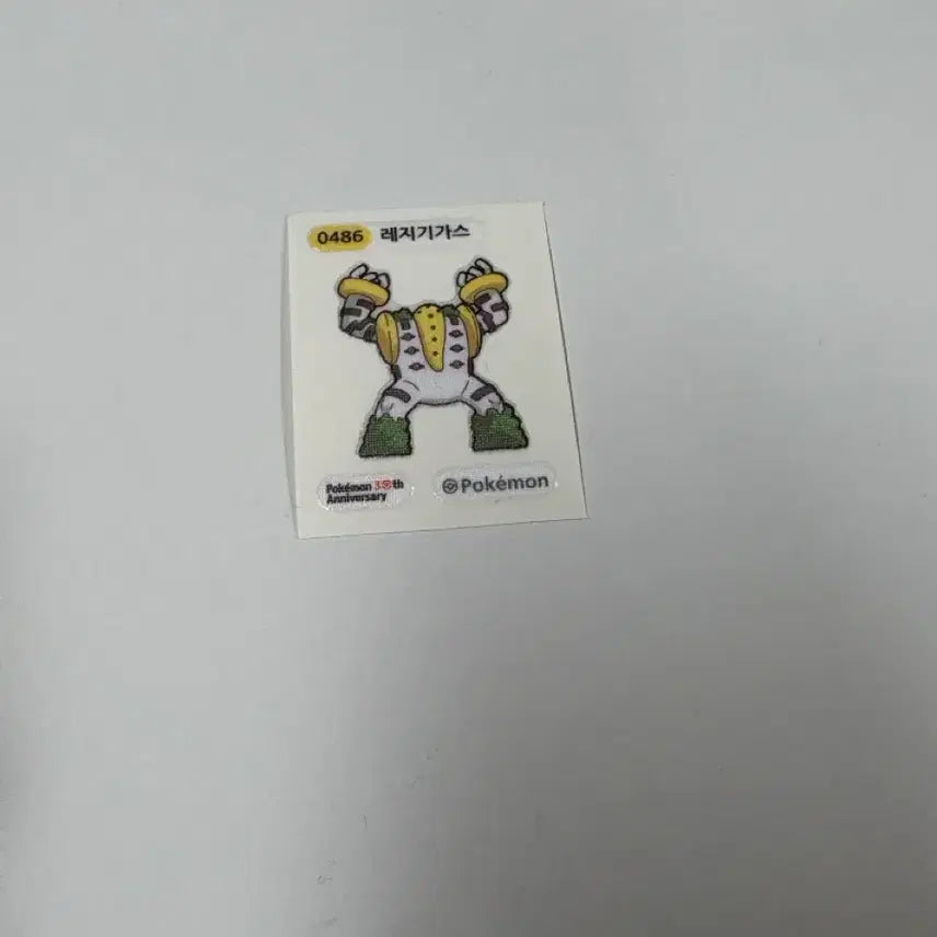 [BUNJANG] Pokemon Regigigas Sticker / 레지기가스 포켓몬 띠부씰 포켓몬스터 레지기가스 486 스티커 판매