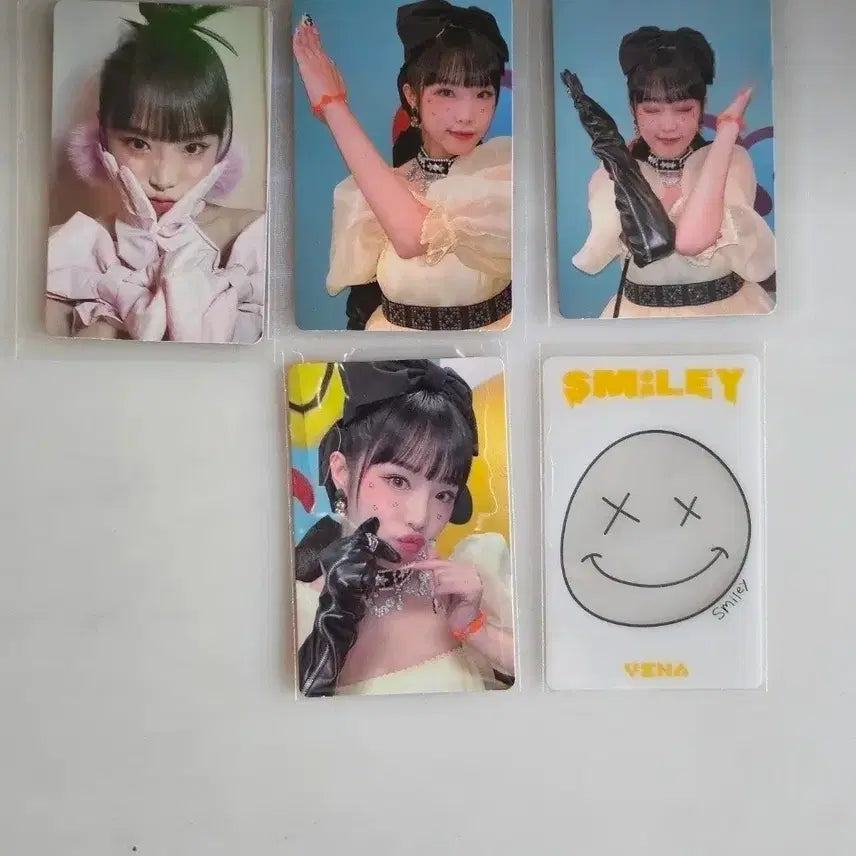 [BUNJANG] YENA Smiley Bundle Set Photocard / 예나 smiley 포카(일괄)