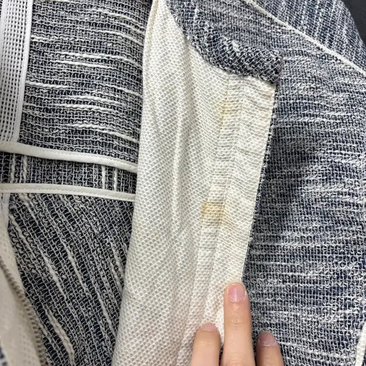 [BUNJANG] System Tweed Jacket / 시스템 정품 마직 트위드 자켓